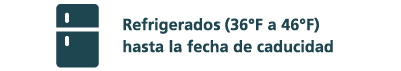 Refrigerado hasta la fecha de caducidad