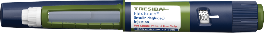 Icono horizontal de la pluma Tresiba® FlexTouch®